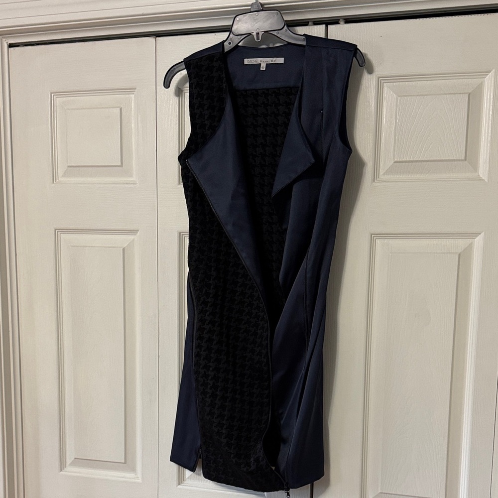 RACHEL Rachel Roy Navy Asymmetrical Dress